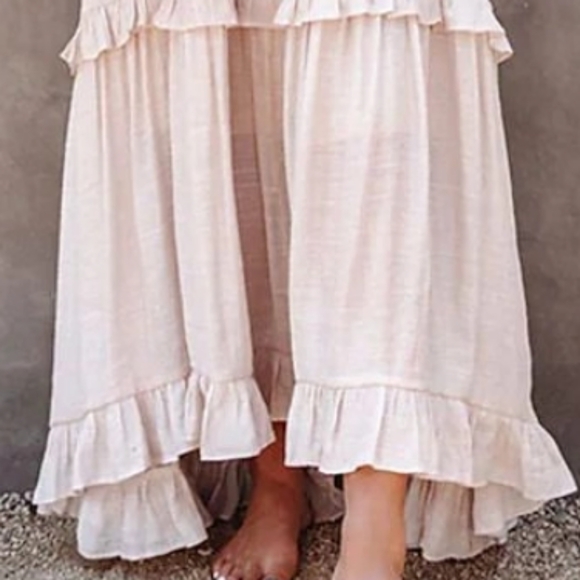 Sundress - White Ruffled - Picture 3 of 3